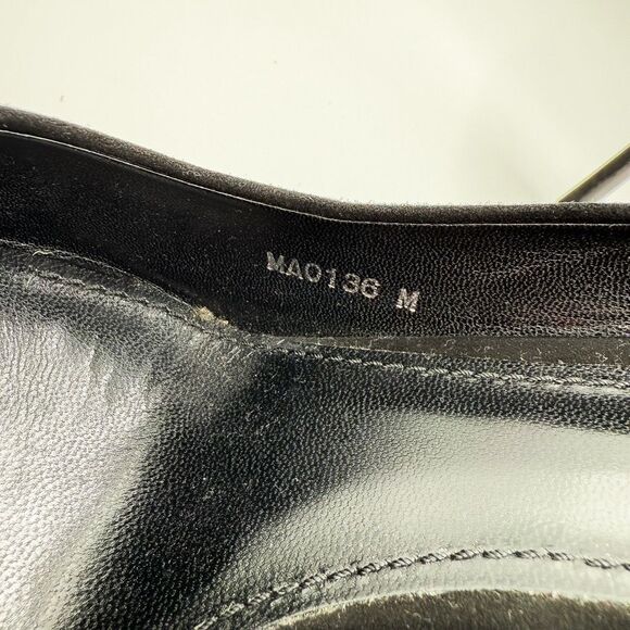 Louis Vuitton LV Monogram Black Suede Pointed Toe Pumps Heels Size 38.5, 8.5 - Picture 11 of 14
